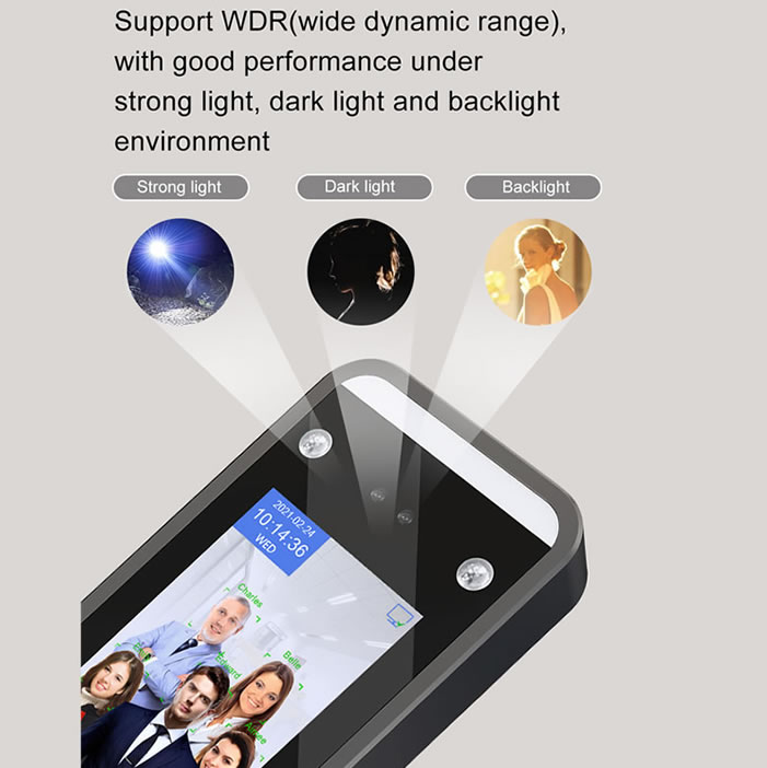 Access Control AI06 Dynamic Facial Recognition System Terminal